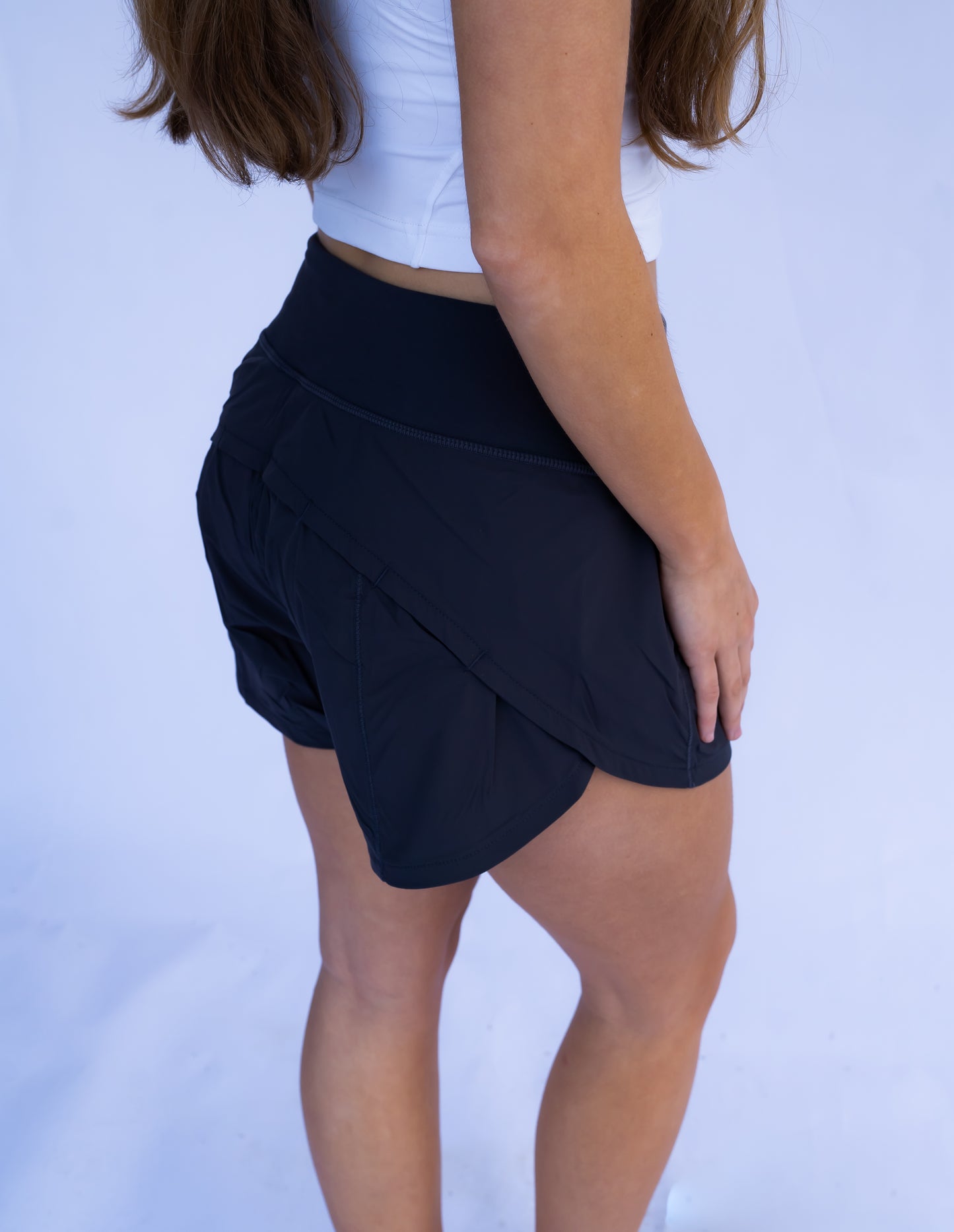 Charcoal Active Stretch Shorts